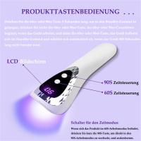 Device de Curado por Luz, lámpara UV LED de Mano para uñas, miniluz Mejorada para uñas de gel - details 0
