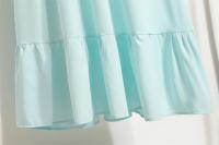 Vestido Largo Para Mujer Verano Otoño Mujer Vestidos Sólidos Manga Larga Cuello Redondo Casual Chiffon Vestidos Musulmanos Sólidos Sueltos Maxi - details 25