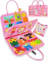 Juguete Educativo Para Bebés Montessori Con Botones Tablero De Actividades Para Niños Pequeños Fomenta Los Habilidades De Mano-Ojo Y Aprendizaje Viajero - details 24