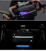 Bolsa De Manillar Para Bicicleta Rhinowalk 3L Gran Capacidad Impermeable Multifuncional Para Almacenamiento Ciclismo - details 15