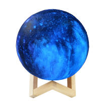 Lámpara De Noche LED 3D Recargable Luces De Luna Creativas Con Interruptor Táctil Para Decoración De Dormitorio Regalos Para Cumpleaños Venta Caliente - details 11