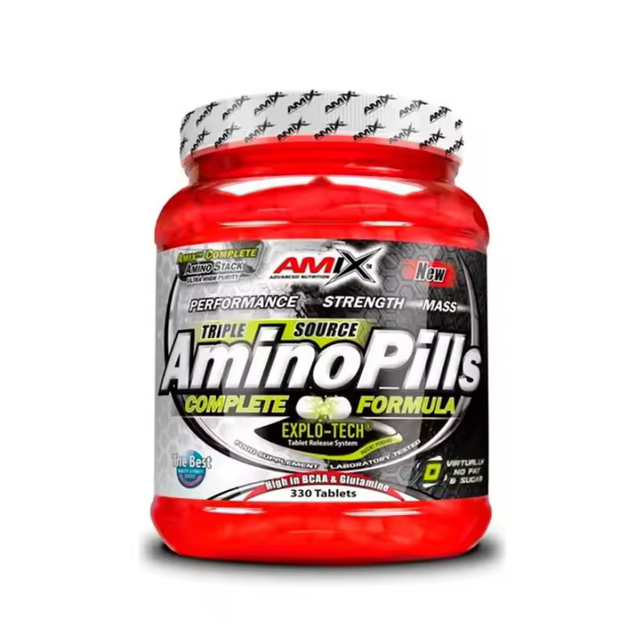 Amino Pills 330 Tabletas - Amix - 1
