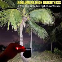 Linterna LED Multifuncional Miniatura Con Llavero Luz De Trabajo COB Recargable Por Tipo-C Torcha De Bolsillo Para Camping Al Aire Libre Emergencias - details 23