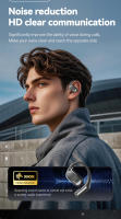 2025 nuevos auriculares bluetooth true wireless ear-hook OWS auriculares inalámbricos calidad de sonido uso a largo plazo sin dolor o el oído - details 8