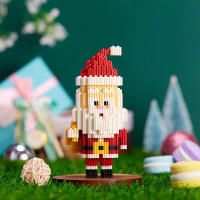 Bloques De Construcción DIY Santa Claus Navidad 271-379 Piezas Auto-Cerradas Para Niños Juguetes Educativos De Construcción Creativa - details 1