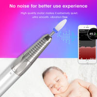 Máquina De Uñas Eléctrica Profesional Recargable 35000RPM Accesorios De Uñas Pulidora De Gel De Uñas Bajo Ruido Con Carga USB - details 4