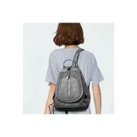 Mochila Bolso Bandolera Negro para Mujeres y Chicas de Nylon Viaje Casual Escolares Moda - details 8