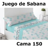 Juego Sábanas para Cama De 150, 3 Piezas ,Sábana Bajera, Encimera, Funda de Almohada,microfibra 100% poliester,cm,fespu - details 0
