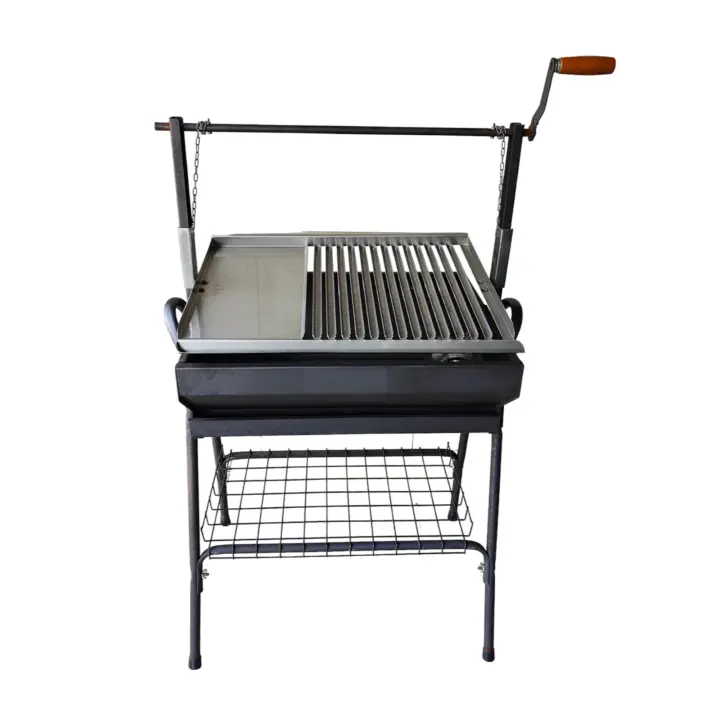 ACV Barbacoa con Parrilla en Acero Inoxidable 60x50 cm - 1