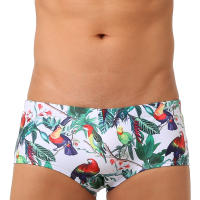Nueva Ropa De Baño Para Hombre Moda 2023 Pantalones De Natación Estampados Con Push-up Elásticos Y Cómodos Para Playa Y Surf Con Cierre De Cordón - details 3