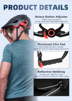 Casco De Bicicleta LED  Con Visera De Sol Y Gafas Recargables Para Hombres Ciclismo En Carretera Y MTB Talla 57-61 Cm - details 10