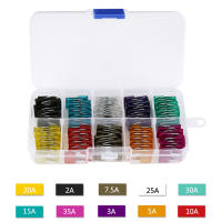 Kit De Repuesto De Fusibles Estándar Para Coche Y Camión 120Pcs 2/3/5/7.5/10/15/20/25/30/35A Fusible De Hoja Estándar Para Automóviles Y Camiones - details 5