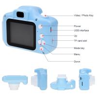 Cámara Infantil Impermeable 1080P HD with Pantalla de Vídeo Juguetes de Fotografía at Aire Libre con Dibujos Animados Lindos Y 8 Millones de Píxeles Bathería Incluida para Niños - details 6