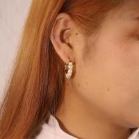 Pendientes de Perlas Mujer Plata Pendientes Mujer Dorados Pendientes Oro Mujer Regalo para mujeres,novias y niñas - details 1