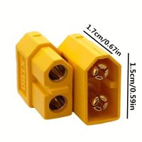 5Pares De Conectores XT60 Plugs Macho Y Hembra Para Batería De Lipo RC Terminales De Soldadura De Alta Calidad - details 3
