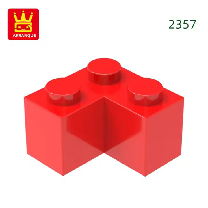 Bloques De Construcción En Esquina Wange 84Pcs Compatible Con Bloques De Caja Regalo Para Niños Accesorios De Juguetes De Plástico ABS Tamaño Pequeño - 1