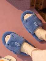 Zapatillas De Casa Para Hombre Algodón Suave Cómodas Y Cálidas Indoor Dibujos Animados Zapatillas De Lona De Polyester Para Invierno - details 10
