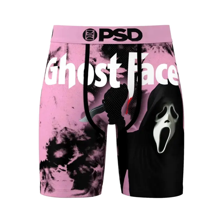 Boxer Psd Rosa Ghostface Pink Boxer Brief - 1