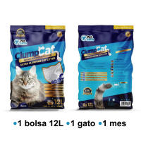 NESTQ - Arena Aglomerante Bentonita para Gatos Biodegradable – Lecho Higiénico para Gatos Súper Absorbente - Control de Olores - Pack 2 Unidades 12L - 99% Libre de Polvo - details 0