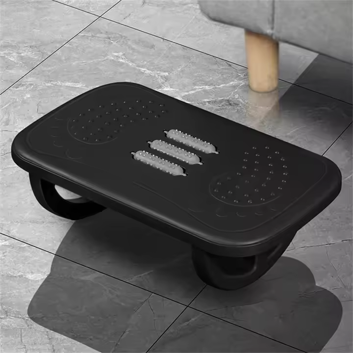 Portabilidad Soporte De Pies Ergonómico Con Rodillos De Masaje Para Oficina Y Hogar Mueble Minimalista Moderno Desmontable - 1