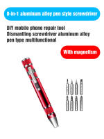 Bolígrafo De Precisión Multifuncional 8 En 1 Mini Herramienta Portátil De Aleación De Aluminio Para Reparación De Teléfonos Móviles - details 0