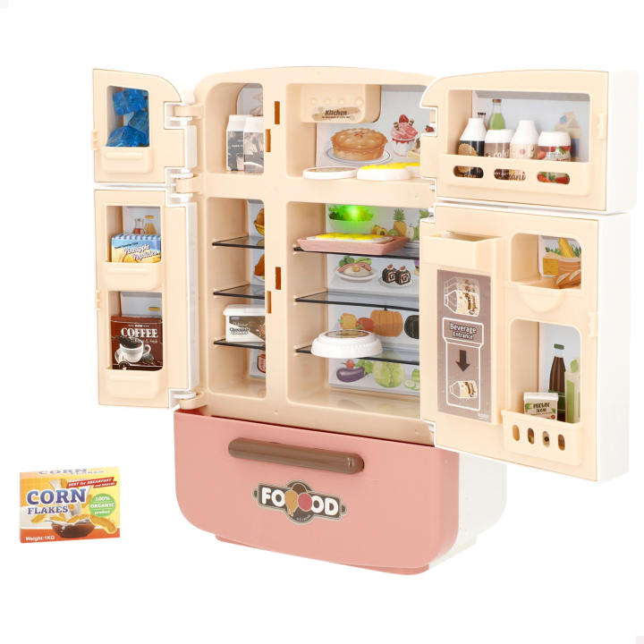 Refrigerador De Casa De Muñecas En Miniatura A Escala 1:12