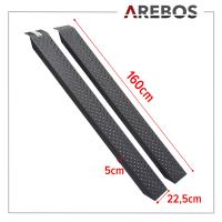 AREBOS 2x Rampas de Carga - Riel de Carga de Acero Galvanizado - 200 Kg por Pieza - 400 Kg por Par - Rieles de Carga para Motocicleta - ATV - Quad - Coche - Rampa de Carga - Rampa de Remolque - Versátil - Alta Calidad - Estabilidad - details 6