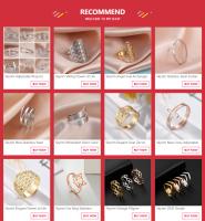 Anillo Abierto De Acero Inoxidable Con Mapa De Africa En Color Dorado Para Mujeres Y Niñas Joyería Étnica Cultural De Moda Regalo - details 2
