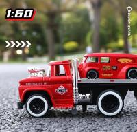 Modelo De Coche De Acción a Escala 1:60 Estático Con Sonido Y Luz Vehículo De Retroceso Para Juguete Colección De Niños Juguetes De Metal YBC - details 0