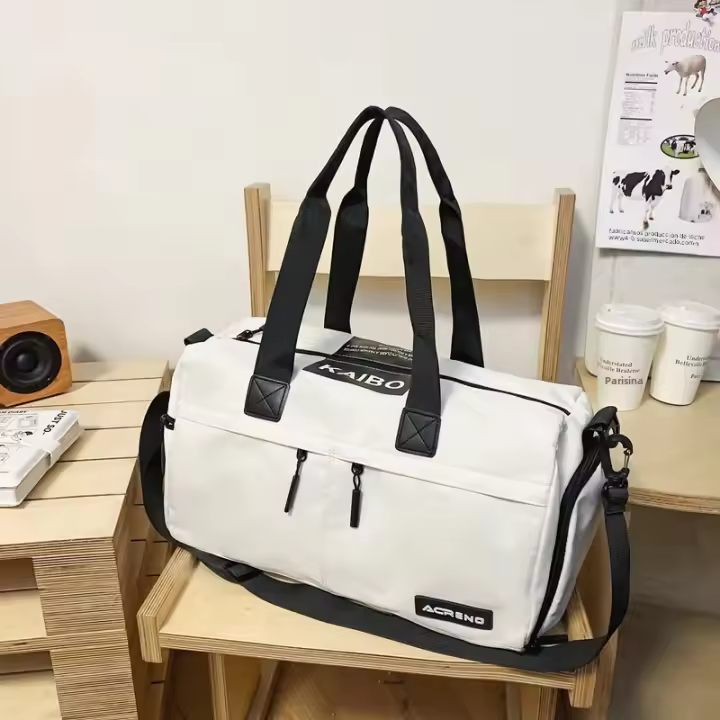 Bolso de viaje de fitness y yoga de gran capacidad resistente al agua para deportes diversos bolsa de hombre casual de nylon - 1