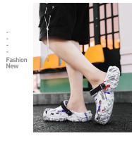 Nuevos Sandalias De Hombre Para Verano 2024 Mocasines De Jardín Al Aire Libre Zapatos Casuales Moda Lujo Confort Suave Tallas 40-47 - details 7