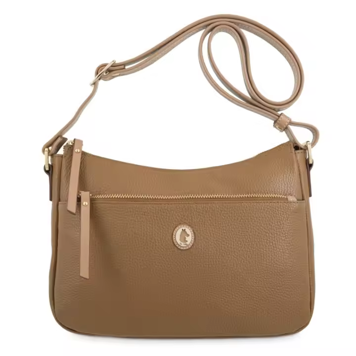 EL POTRO: BOLSO BANDOLERA MUJER EN PIEL VACUNO 1541-OASIS-CUERO El Potro - 1