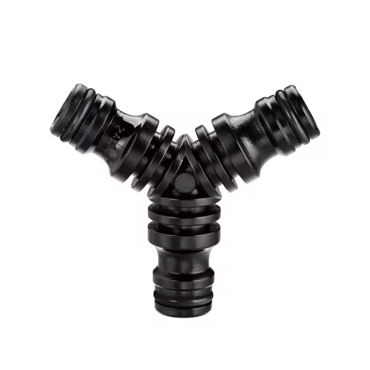 Conector 3 Vías Claber para Riego por Goteo y Aspersión - 1