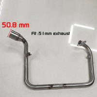 Escape De Motocicleta Muffler Frontal Para Benelli Tnt 125 Tnt 135 Sistema Completo Tubo De Escape Adecuado Para Motocicletas - details 5