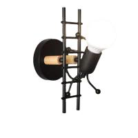Lámpara De Pared Moderna Creativa Con Diseño De Hombre Escalando Compatible Con Dormitorio Pasillo Habitación De Niños Iluminación Interior Decorativa Industrial - details 2
