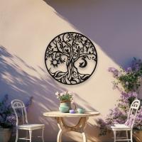 Decoración De Pared Con Metal Artesanal Para Jardín Al Aire Libre Y Sala De Estar Interior Arte Murales Estéticos - details 2