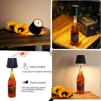 Lámpara De Mesa Inalámbrica En Botella Con Control Táctil De 3 Colores Y Ajuste De Brillo Continuo Lámpara Nocturna Para Decoración De Botella De Vino Barra Luz De Escritorio - details 7