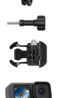 Adaptador De Montaje Rápido Para GoPro HERO13 Black Acción Base Fija De Metal Compatible Con Cámara De Acción GoPro Kit De Accesorios - details 8