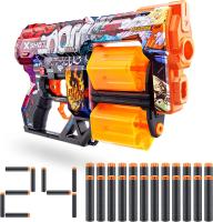 X-Shot Pistola de Dardos 24 Dardos - Pistola Skins Dread X-SHOT - Acción de Disparo Rápido- Juguete Exterior - details 2