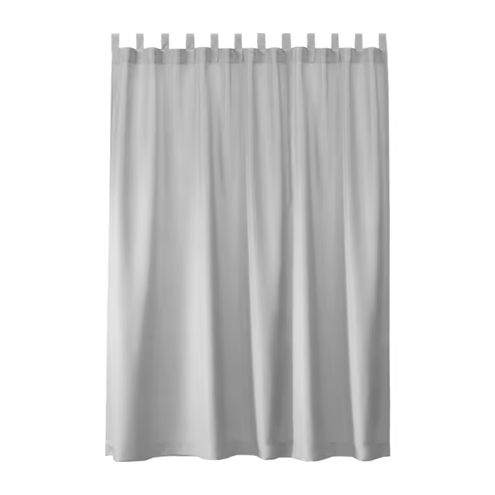 Cortina Exterior Impermeable Y Resistente Al Viento Para Terraza Protección Solar Y Privacidad Instalación En Techo Moderno 100% Poliéster - 1