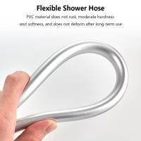 Cabo De Ducha Portátil PVC Flexible Antidesatornillado Y Antigoteado Tubo De Agua Para Grifo De Baño Extensión De Tubo De Plomería - details 10