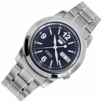 Reloj automático hombre Seiko 5 SNKE61K1 dial azul 37mm correa acero - details 3