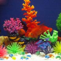 Planta De Coral Artificial De Silicona Para Acuario Decoración Marina Colorida Adorno Acuático Para Tanque De Peces - details 1