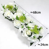 Arco De Boda Rojo Y Lily 60cm Flores Artificiales Para Decoración De Bodas Y Jardines Hechas De Seda Originaria De Zhejiang - details 10