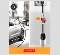 AWESAFE EV Cargador Tipo 2 Vehículo Eléctrico Wallbox 3.5KW 1phase 16A 4meters Schuko Cargador Portátil Caja EVSE Controlador de Carga - details 15