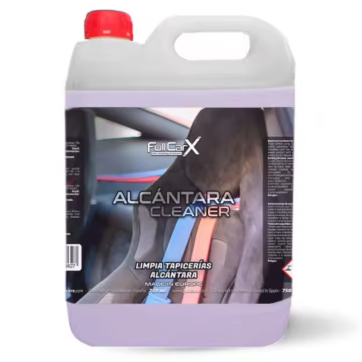 AutoFullCar - LIMPIA TAPICERÍAS ALCÁNTARA 5 LITROS FullCarX - 1