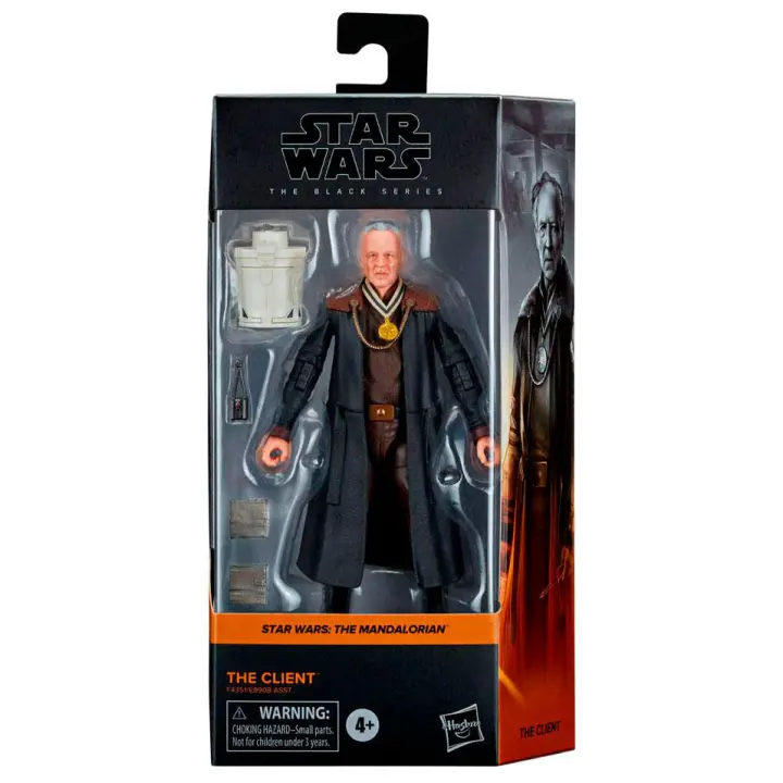 Figura The Client The Mandalorian Star Wars 15cmFigura  Coleccionable - Idea de Regalo- Mercancia Oficial - Juguetes para Niños y Adultos - Movies Fans - Muñeco para Coleccionistas y Exposición - 1