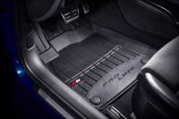 ALFOMBRAS DE GOMA RENAULT TRAFIC 3 desde 2014 - CANALETA 3D - details 1