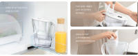 BRITA Jarra Filtrante, Modelo Marella + 5 Filtros MAXTRA PRO | Capacidad 2,4L | 150L agua filtrada | Sin BPA | Apta lavavajillas | Indicador Memo | Reduce cal, cloro y metales | Diseño sostenible - details 2