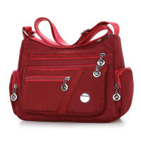Bolso De Hombro Impermeable Oxford Para Mujer Bolso Cruzado Multifuncional Bolsa De Mano Grande Capacidad Mensajero Casual - details 6